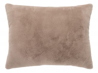 Evora Cushion - Cushion in light brown arrtifical fur 45x60 cm