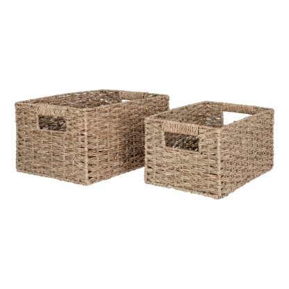 Venoso Baskets - Rectangular baskets in seagrass