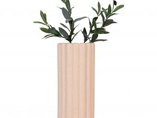 Vase - Vase in rose ceramic Ø15x33 cm